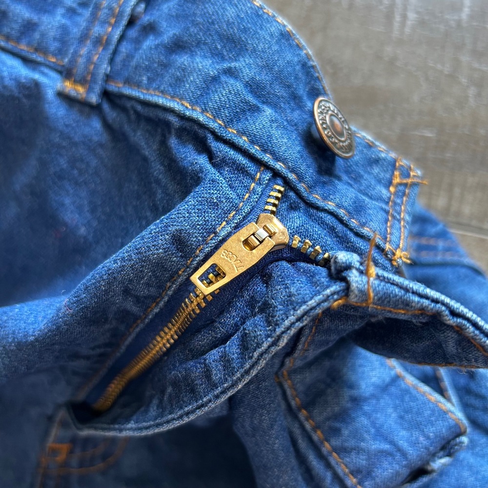 Vintage Levis Orange Tab High Waisted Straight Leg Jeans Medium Wash Blue 28x31 - Picture 2 of 11